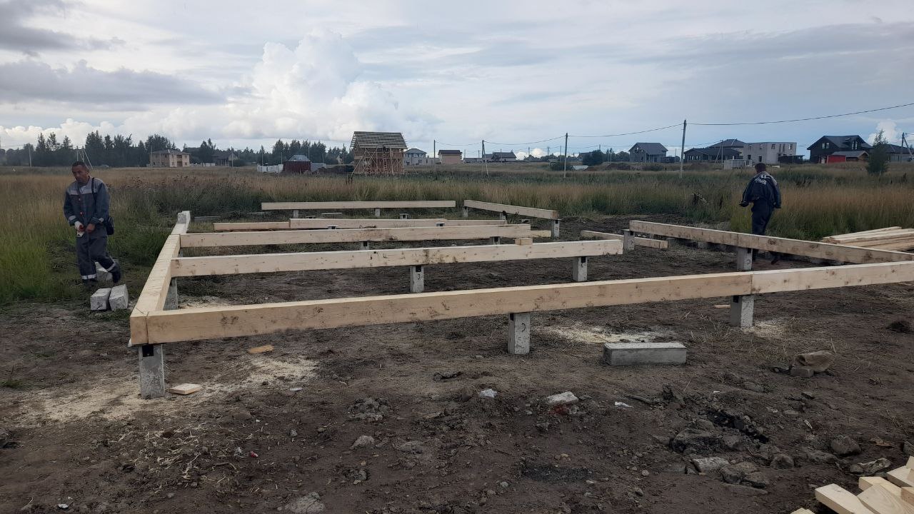 Процесс строительства - АРГО-1 Б