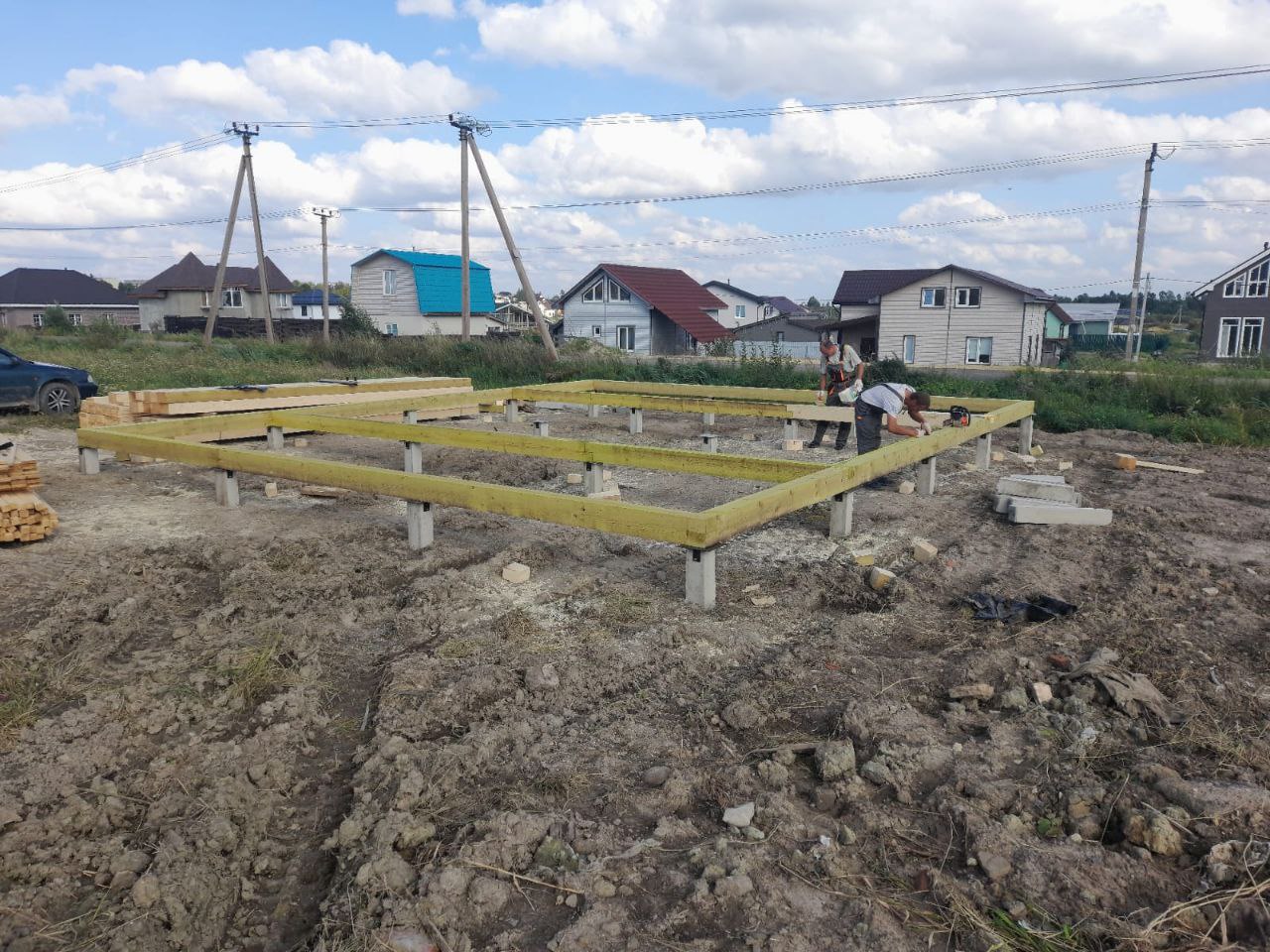 Процесс строительства - АРГО-4 А