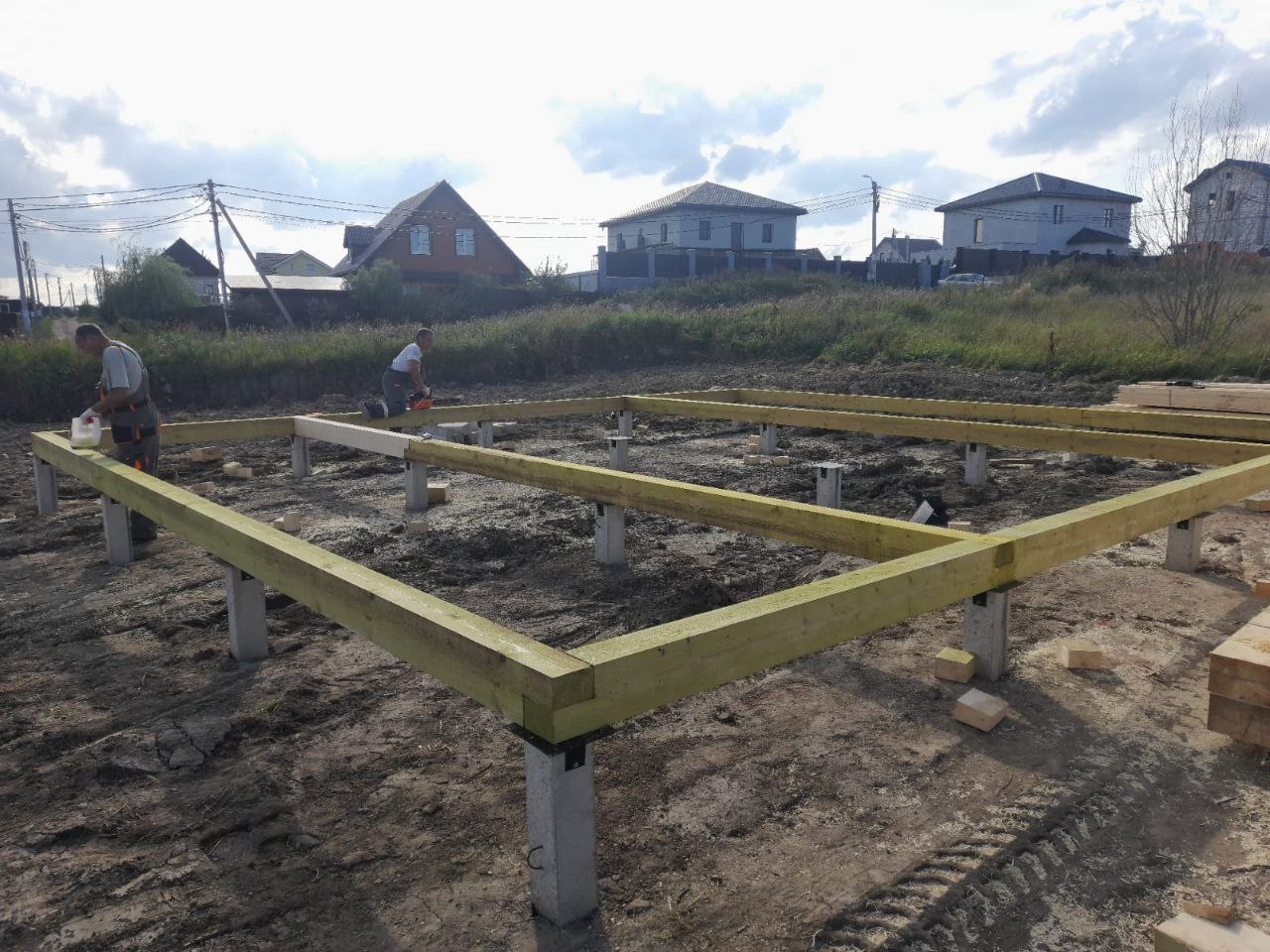 Процесс строительства - АРГО-4 А