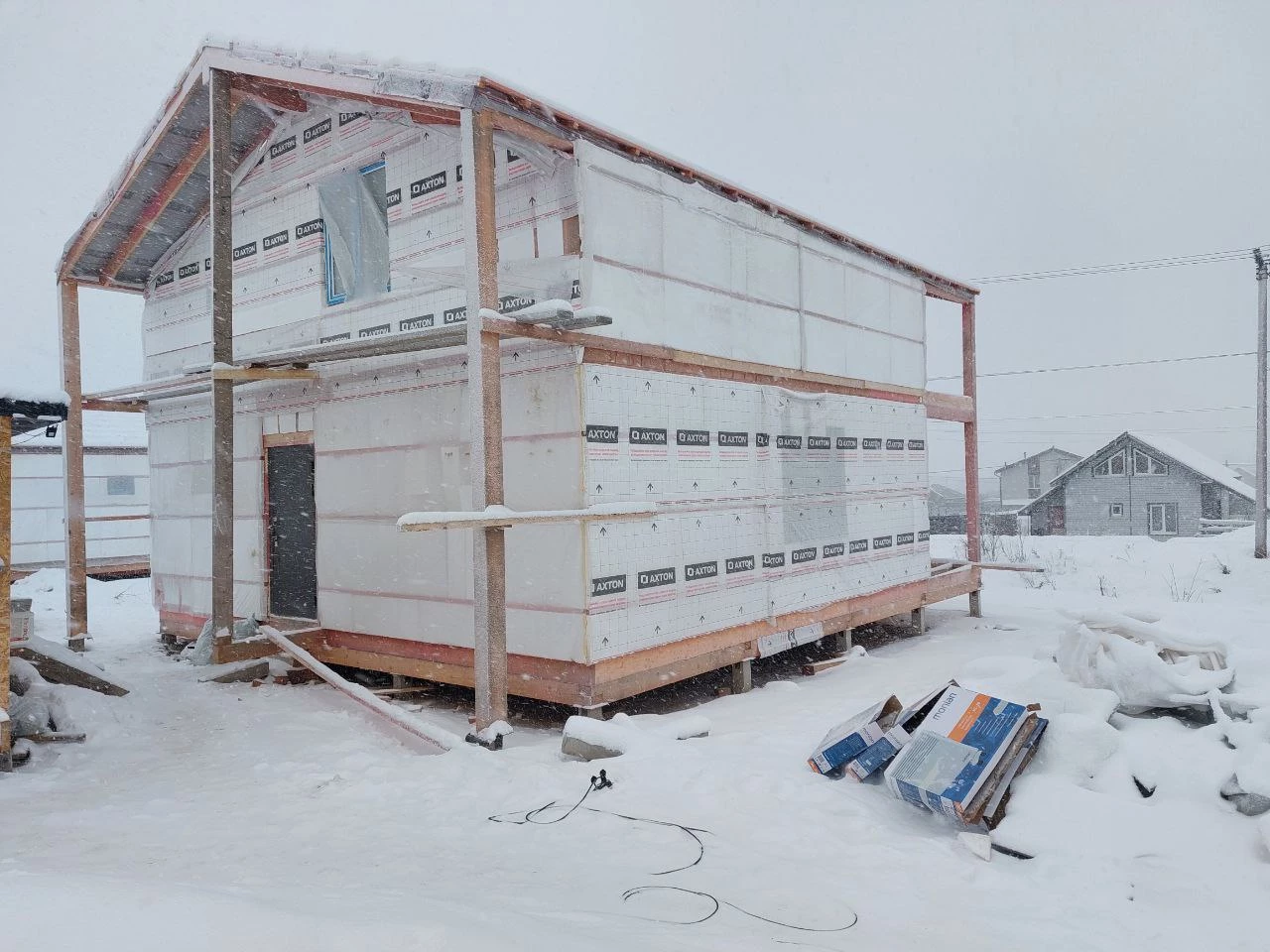 Процесс строительства - АРГО-4 А