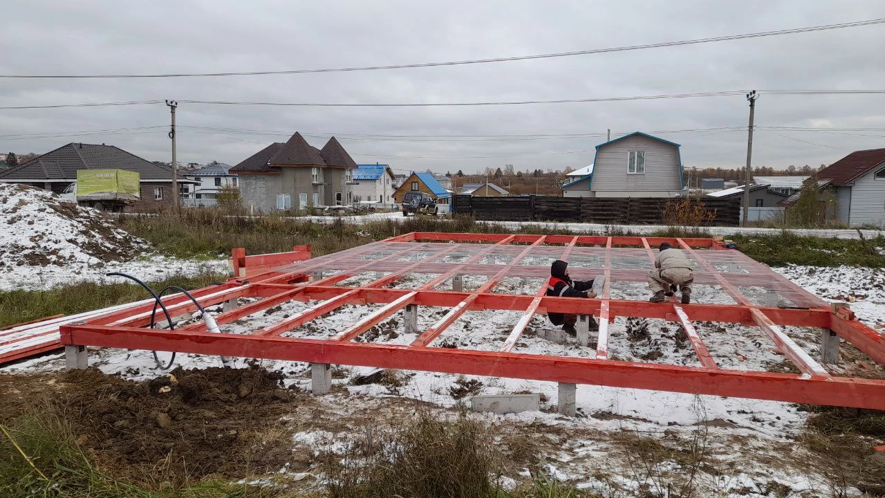 Процесс строительства - АРГО-1 А