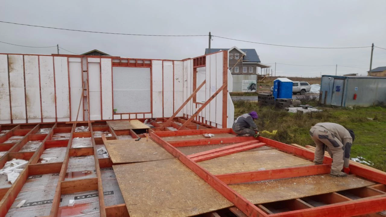 Процесс строительства - АРГО-1 А