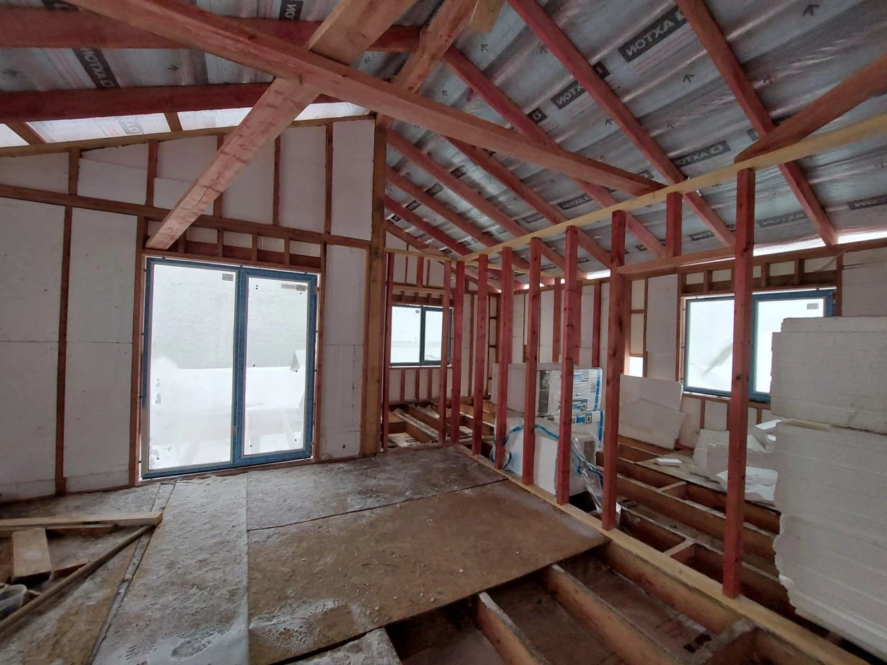 Процесс строительства - АРГО-1 А