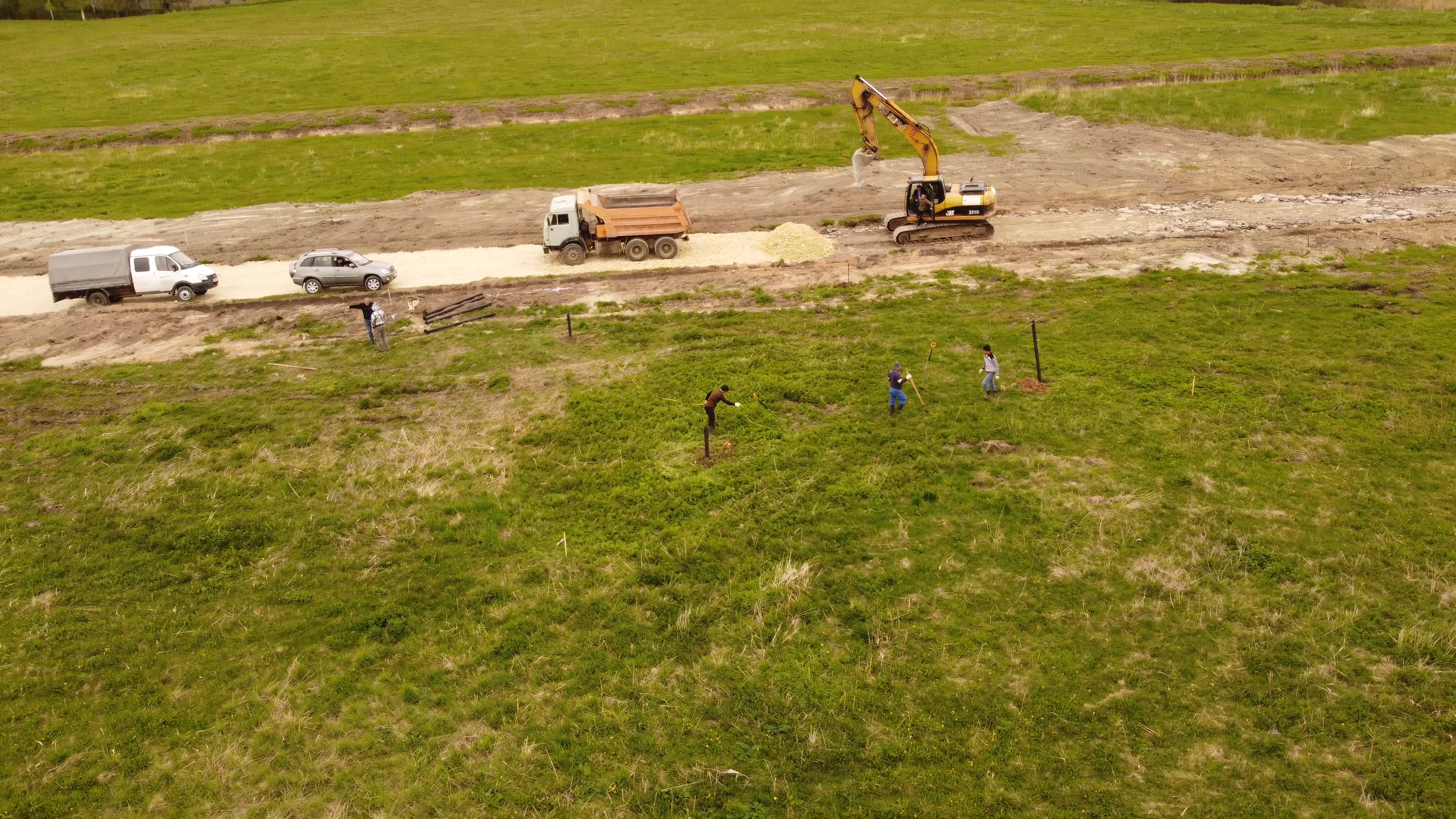 Процесс строительства - ATRIUM