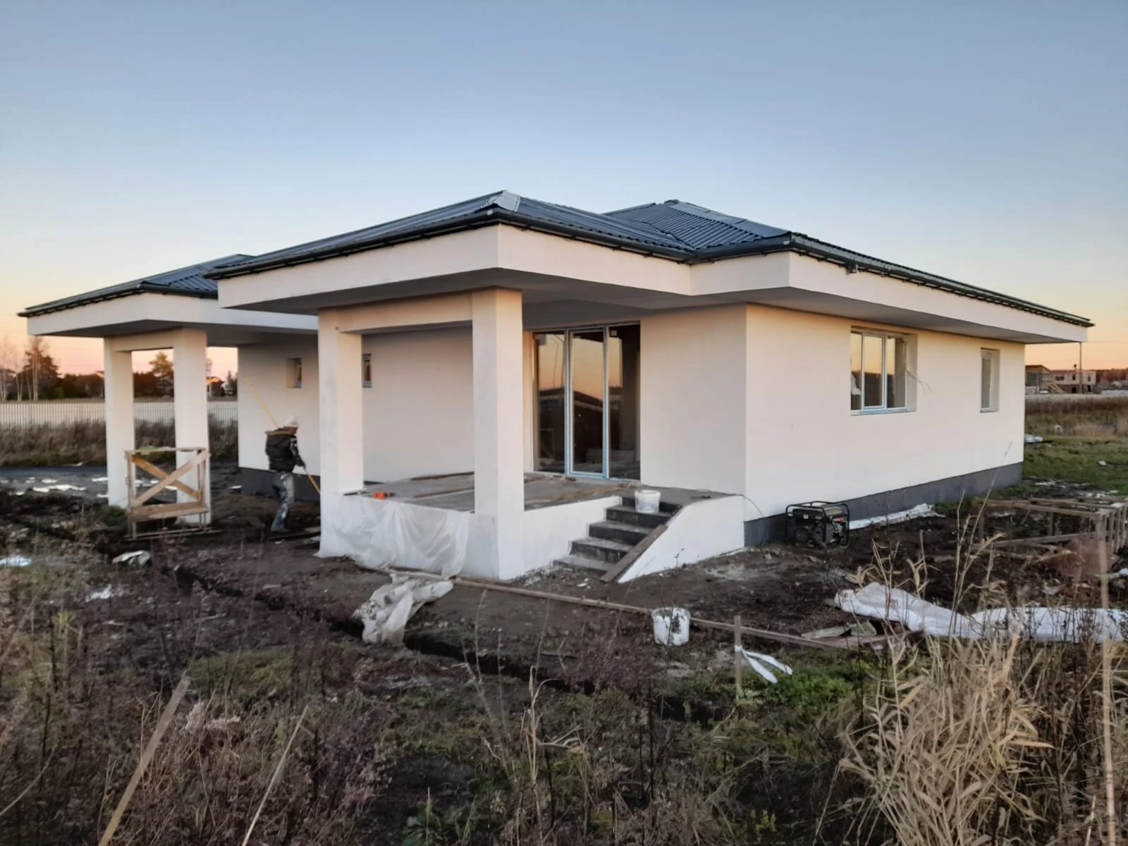 Процесс строительства - ATRIUM