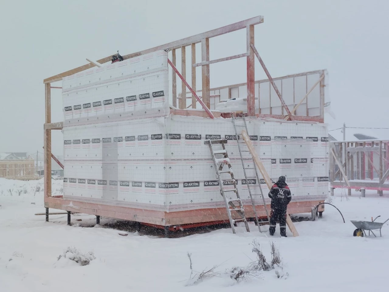 Процесс строительства - ARGO-2-A