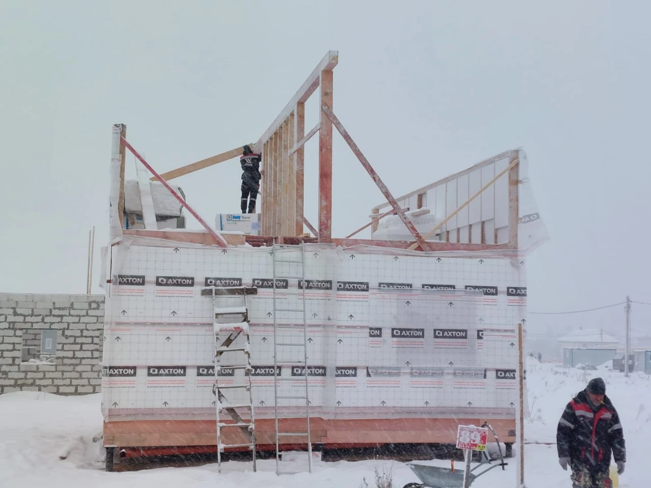 Процесс строительства - ARGO-2-A